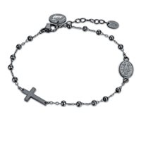 Bracciale Brand Uomo Giubileo in Acciaio 18BR017N-L - 18BR017N-L